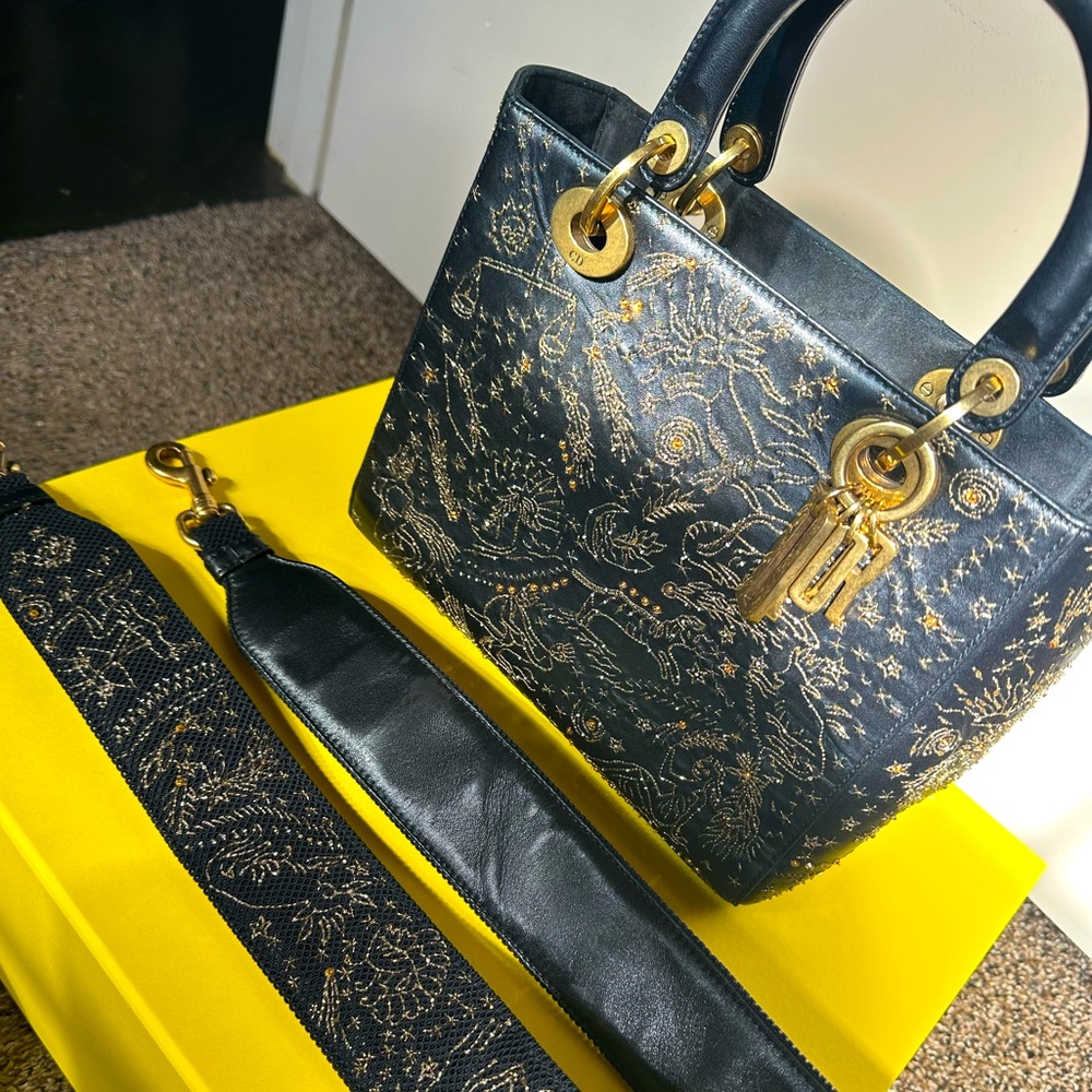 Lady Dior— Limited edition constellation bag.
